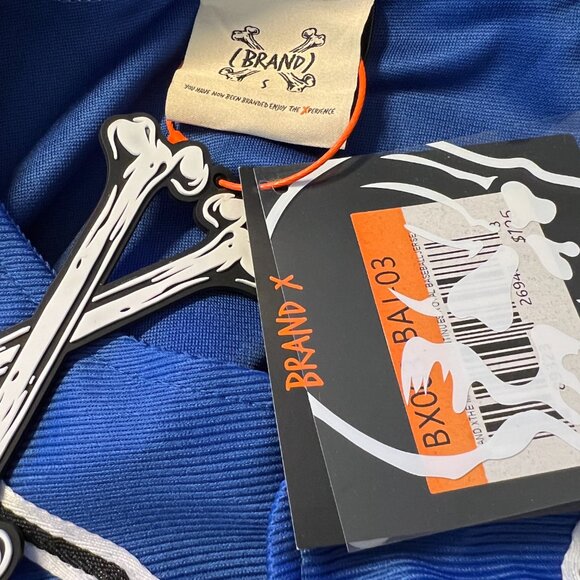 Brand X The Marathon Continues Baseball Jersey NWT Small - Picture 4 of 7